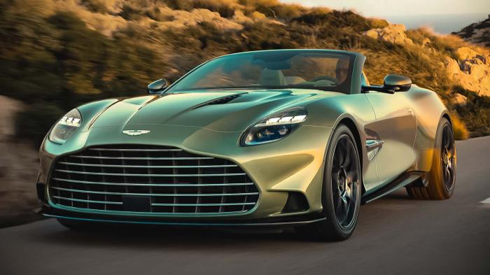 Η ισχυρότερη κάμπριο Aston Martin είναι η Vanquish Volante